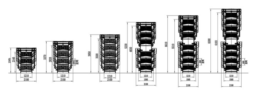 H type layer chicken cage specification