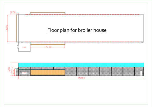 broiler chicken cage design