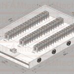 h type broiler cage design