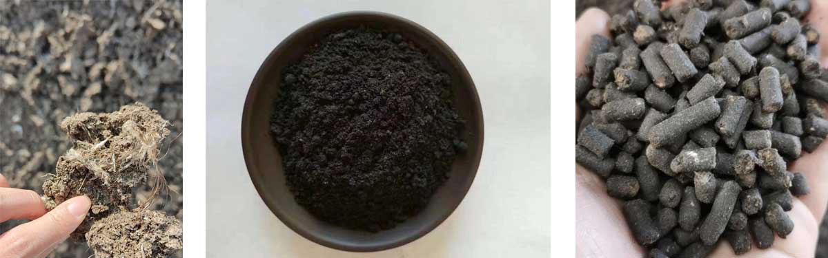 chicken manure to pellet