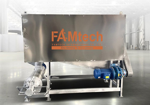 drum type manure dewater machine