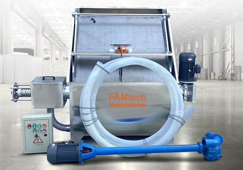 inclined screen manure dewater machine