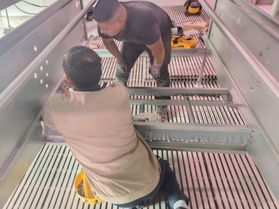 aviary poultry systems installation